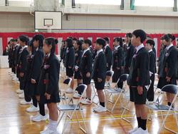 第151回卒業証書授与式の様子