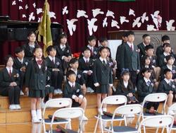 第151回卒業証書授与式の様子