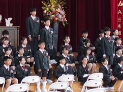 第151回卒業証書授与式の様子