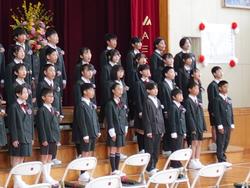 第151回卒業証書授与式の様子