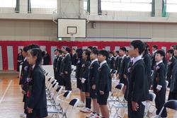 第151回卒業証書授与式の様子