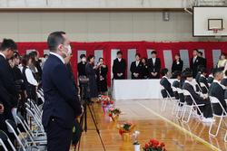 第151回卒業証書授与式の様子