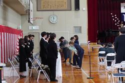 第151回卒業証書授与式の様子