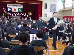 第151回卒業証書授与式の様子