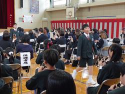 第151回卒業証書授与式の様子