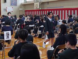 第151回卒業証書授与式の様子