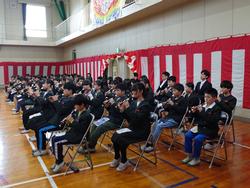 第151回卒業証書授与式の様子