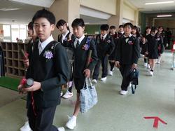 第151回卒業証書授与式の様子