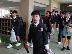 第151回卒業証書授与式の様子