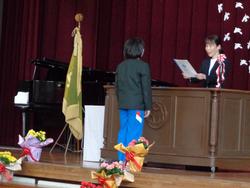 令和7年度修了式の様子