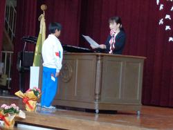 令和7年度修了式の様子