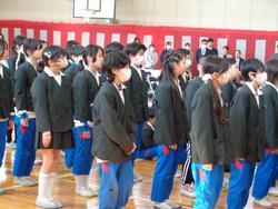 令和7年度修了式の様子