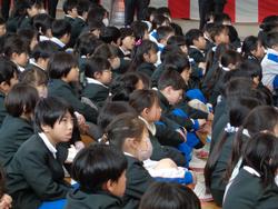 令和7年度修了式の様子