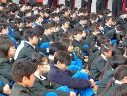 令和7年度修了式の様子