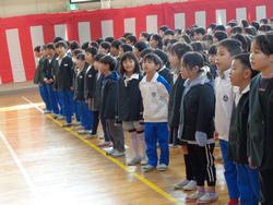 令和7年度修了式の様子