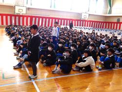 令和7年度修了式の様子