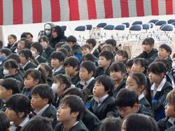 令和7年度修了式の様子