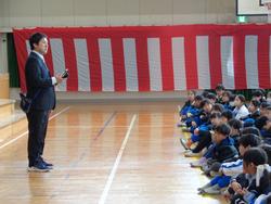 令和7年度修了式の様子