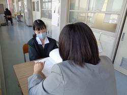 修了式後の学級活動