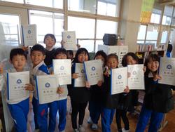 修了式後の学級活動