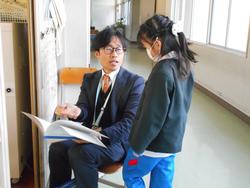 修了式後の学級活動