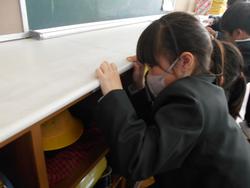 修了式後の学級活動