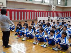 6年生 始業式・入学式の準備