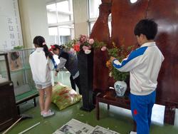 6年生 始業式・入学式の準備