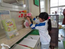 6年生 始業式・入学式の準備