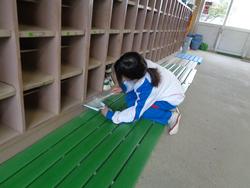 6年生 始業式・入学式の準備