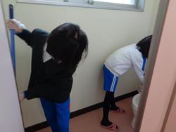 6年生 始業式・入学式の準備