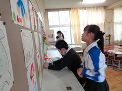 6年生 始業式・入学式の準備