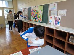 6年生 始業式・入学式の準備