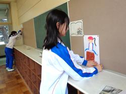 6年生 始業式・入学式の準備