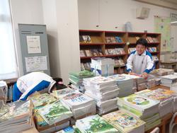 6年生 始業式・入学式の準備