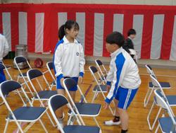 6年生 始業式・入学式の準備