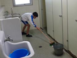 6年生 始業式・入学式の準備