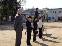 令和8年度着任式の様子