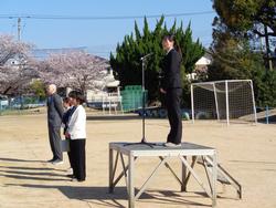 令和8年度着任式の様子