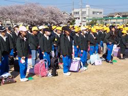 1学期始業式の様子