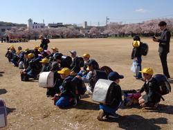 学年開きの様子