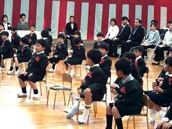 入学式の様子