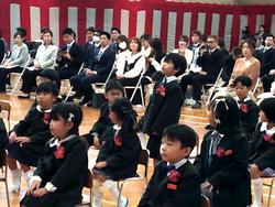 入学式の様子