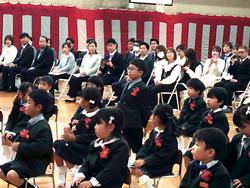 入学式の様子