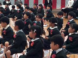 入学式の様子