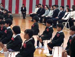 入学式の様子