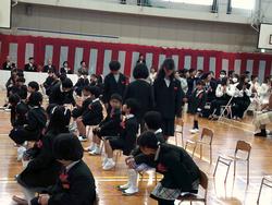 入学式の様子