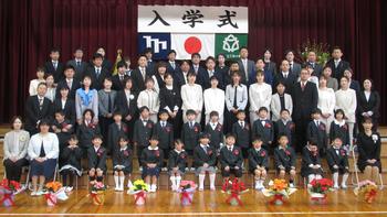 入学式の様子