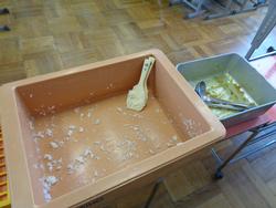 5年生給食の様子