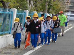 今日の集団登校